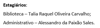 Apresentação - Estagiários 2