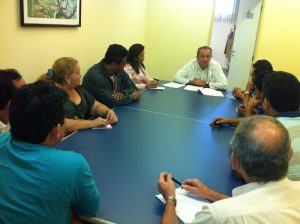 Imagem da notícia - Reunião com profissionais da enfermagem da FCecon termina com saldo positivo