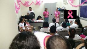 Imagem da notícia - Outubro Rosa leva informações sobre fatores de risco às detentas de Manaus