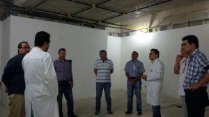 Imagem da notícia - Secretário de saúde realiza inspeção técnica em obra de expansão da radioterapia na FCecon