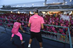 Imagem da notícia - Atividades de esporte e lazer encerram a campanha Outubro Rosa no Amazonas