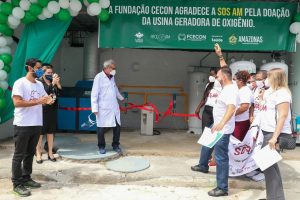 Imagem da notícia - Governo inaugura miniusina geradora de oxigênio na FCecon para auxiliar na demanda pelo insumo na unidade