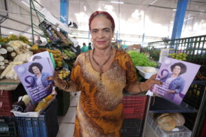 Imagem da notícia - Panfletagem educativa no Centro de Manaus marca encerramento do Março Lilás 2023