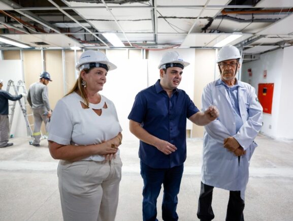 Com foco na modernização e acolhimento, governador interino Roberto Cidade vistoria obras…