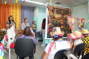 FCecon promove festa junina para pacientes da fisioterapia